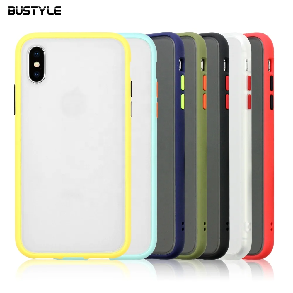 Высококачественный Гибридный чехол из поликарбоната и ТПУ для iPhone 11 Pro Max Пластиковый Чехол мобильного телефона 7 8 plus XR XS