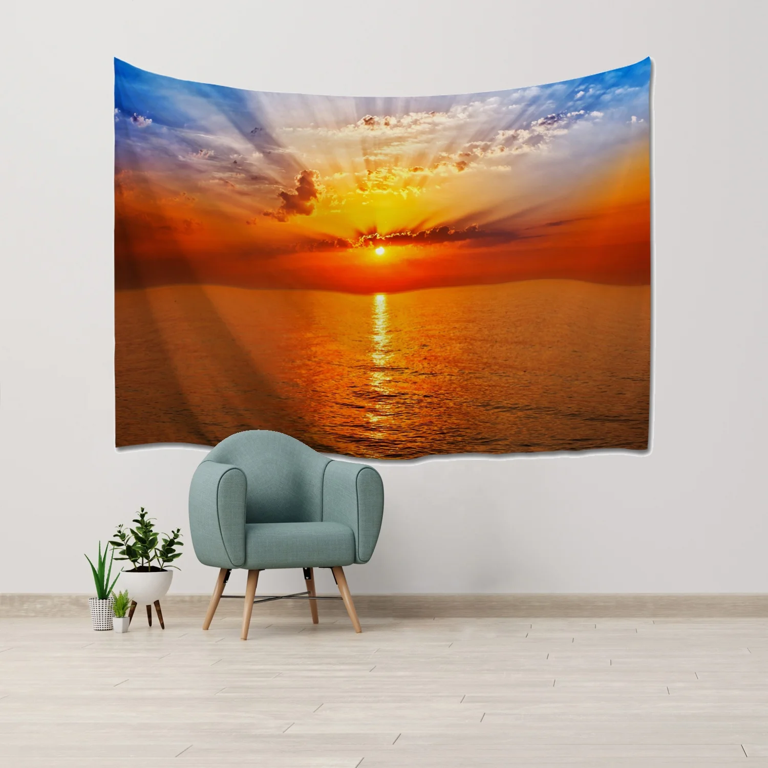 New collection hot sale polyester custom printing fabric wholesale quran tapestry