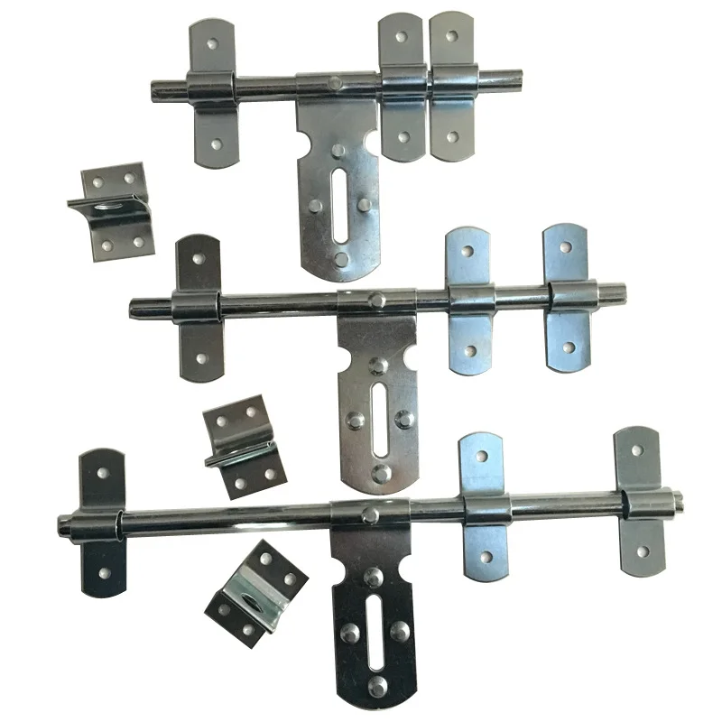 China Provided slide double lock door bolt for Architecture