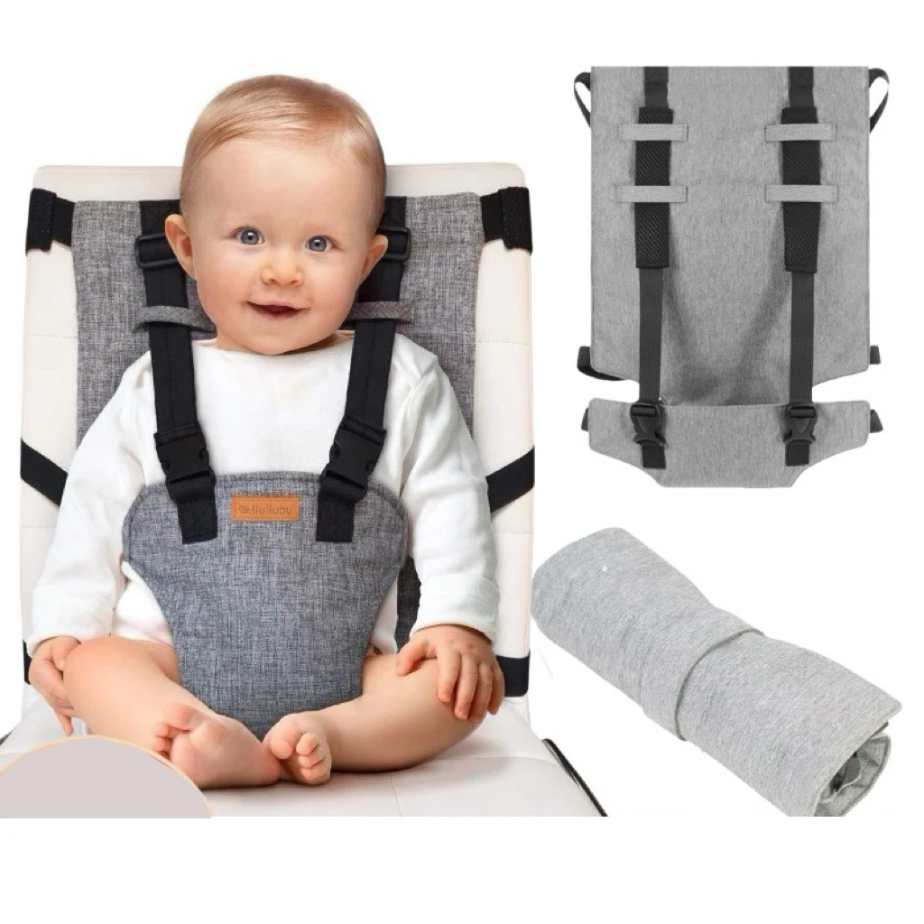 High Quality Portable Baby Travel Harness Seat High Chair Booster Seat for Restaurant Sit-Up Chair