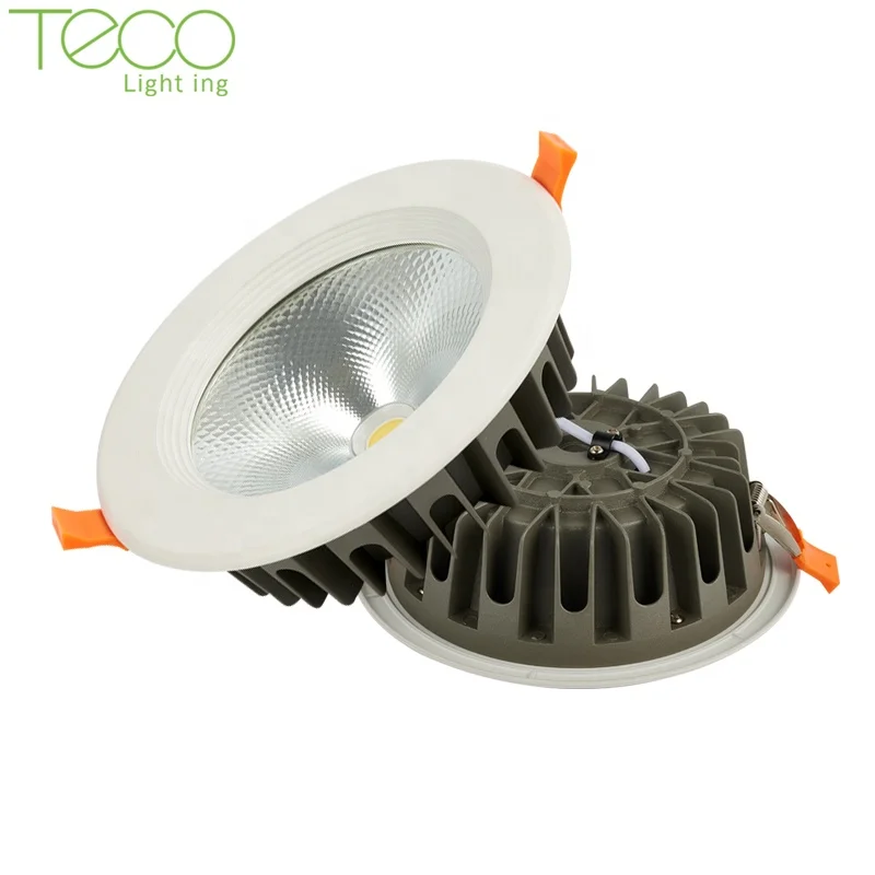 
Wholesale oem Ce RoHS anti glare 10w 15w 25w 40w black square round ceiling recessed dimmable cob led downlight 