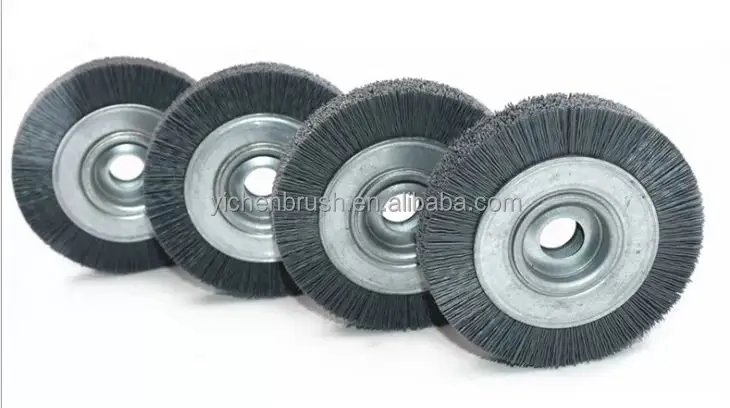 6*3mm Max 4500rpm Thickness 20mm Crimped SS Wire Brush