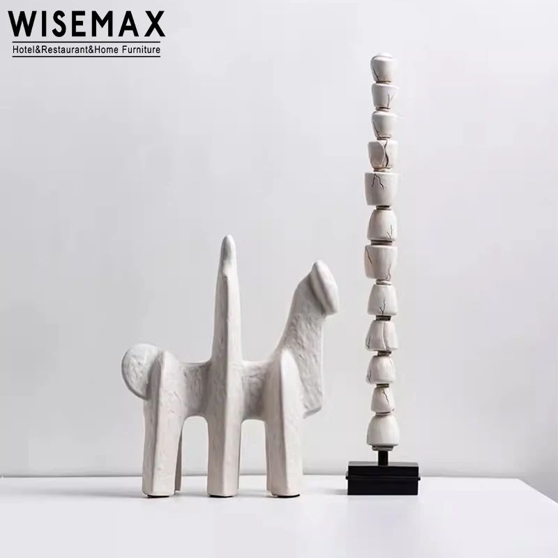 WISEMAX мебель современный минималистский художественный декор креативное произведение искусства керамика выполненная с неправильной формой декоративная для квартиры