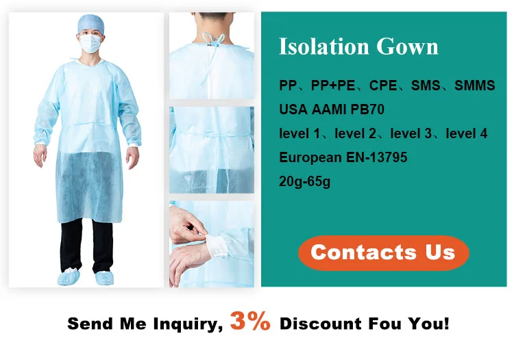 Rhycomme type5&6 disposable protective coverall