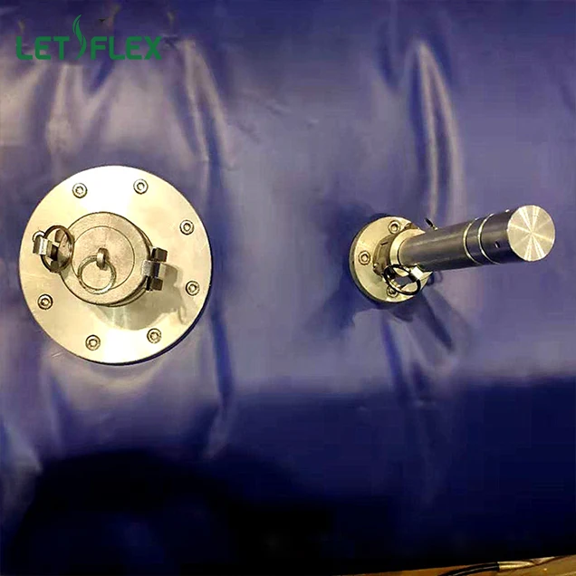 PVC/TPU Tarpaulin Fabric Inflatable  Water Storage Bladder Tanks