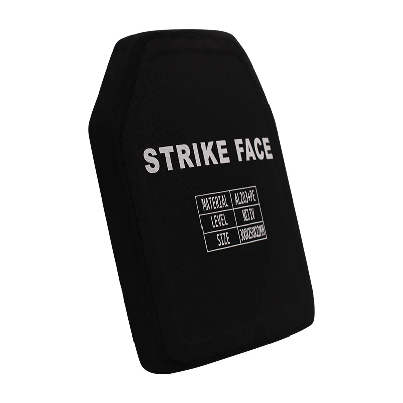 Bullet Proof Plate Insert /Level 5 Composite Alumina Body Armor Plates /Polyethylene Ballistic Plates 21MM