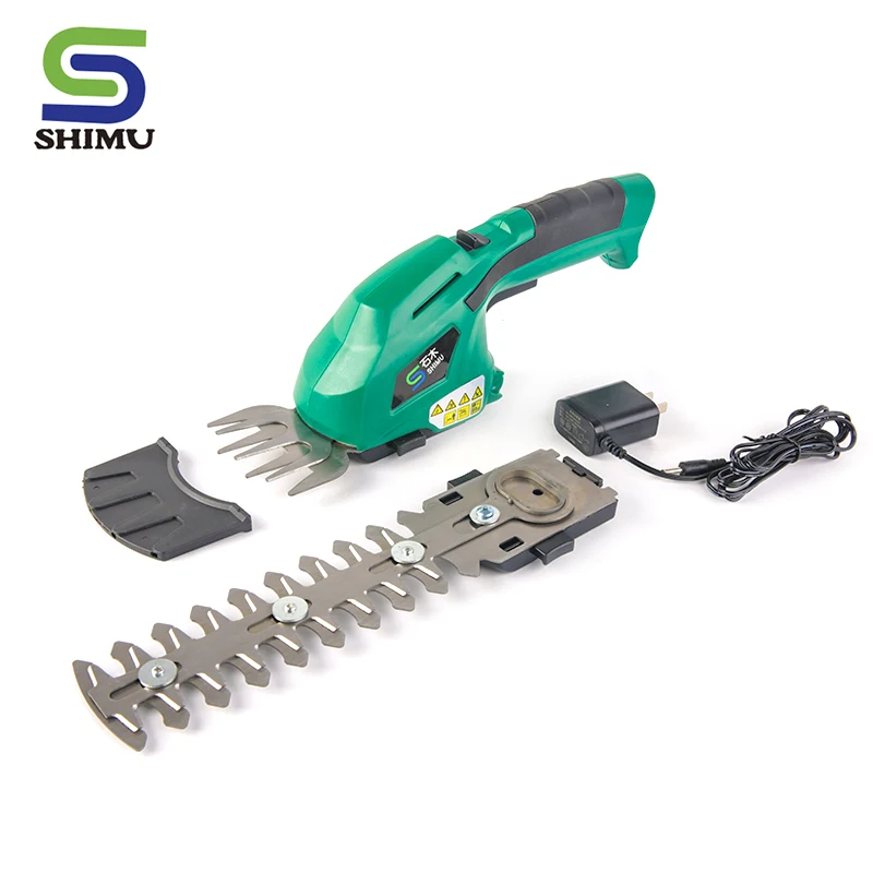 3.6V/7.2V Cordless Battery Powered Hedge Trimmer, with 1.3Ah/1.5Ah Battery and Charger, for Brush & Hedge Trimming, Yard & Gard