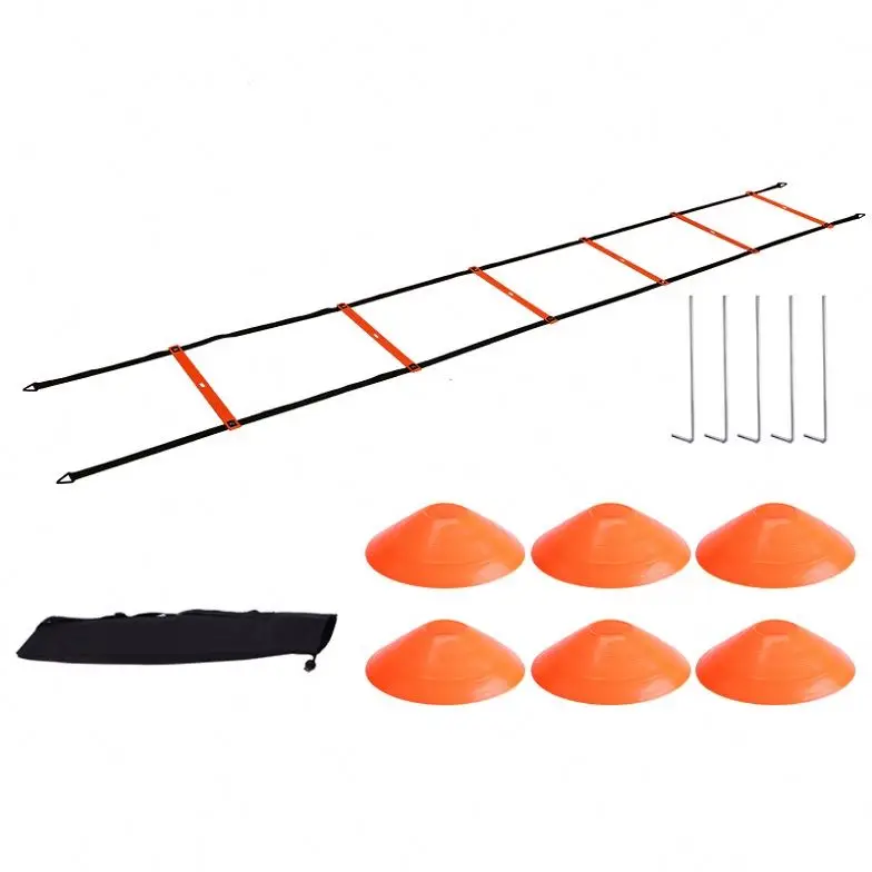 Plastic Foldable Agility Speed Portable Gear Football Football Soccer Training Equipment Set