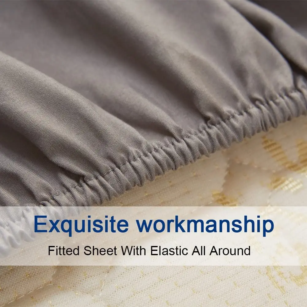 
super care fade resistant Anti bed bug skin-friendly bedding set bed sheets 