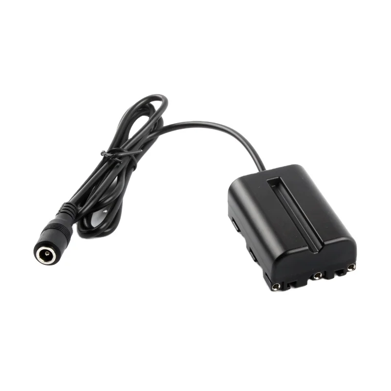 NP-FM500H соединитель постоянного тока адаптер питания для цифровой зеркальной фотокамеры Sony A200 A300 A450 A580 A850 A560