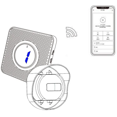 Mobile Control Tuya APP Doorbell With WiFi Chime Motion Sensor Alarm Smart Wireless Outdoor Waterproof Doorbell