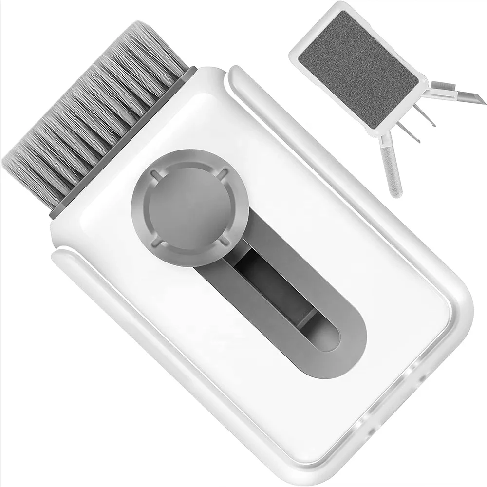 6-in-1 Keyboard Cleaner Laptop Screen Cleaner Electronic Cleaner Kit with Soft Keyboard Brush