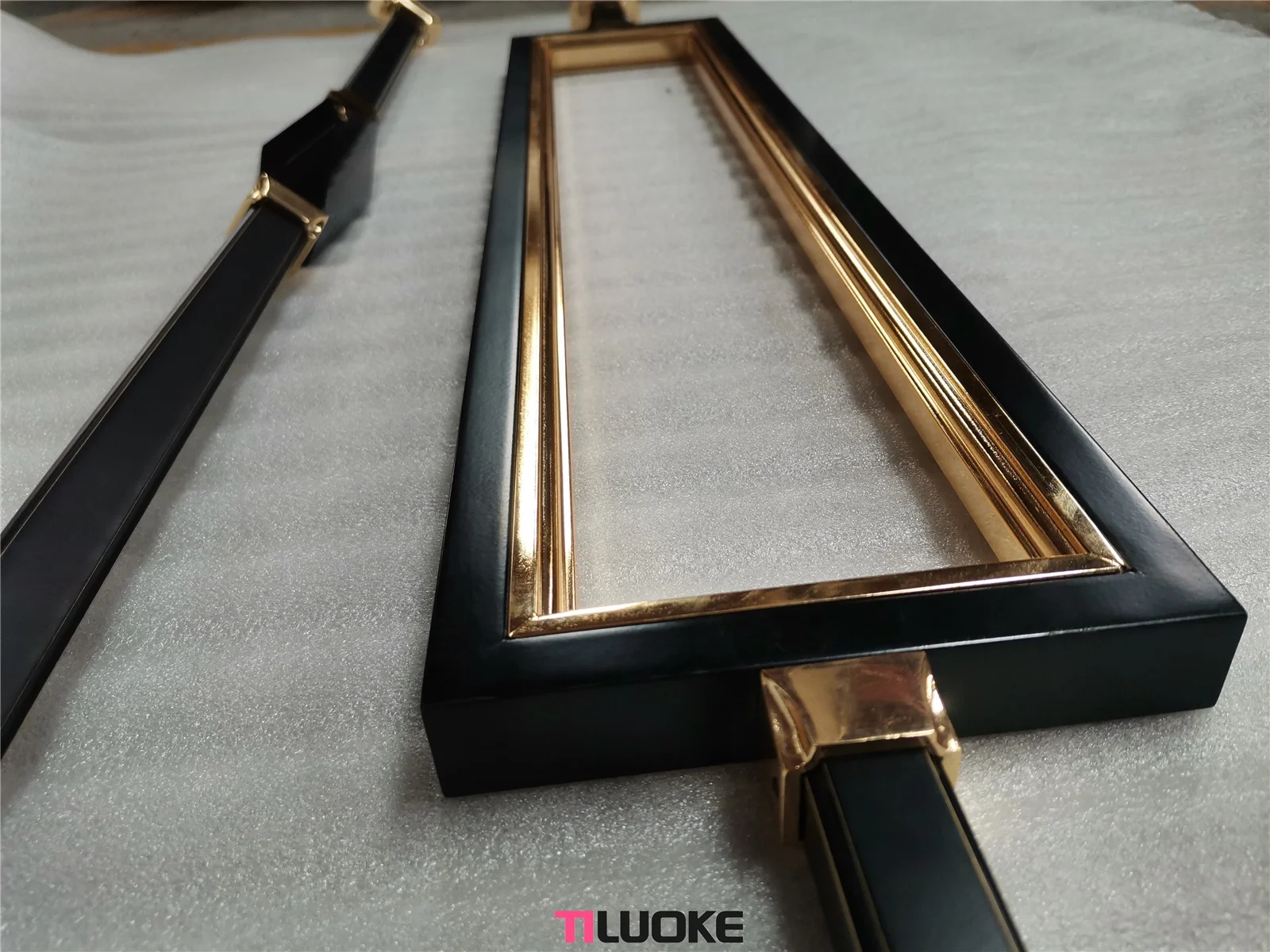 new modern style metal balustrades indoor luxury brass railings for house stairs