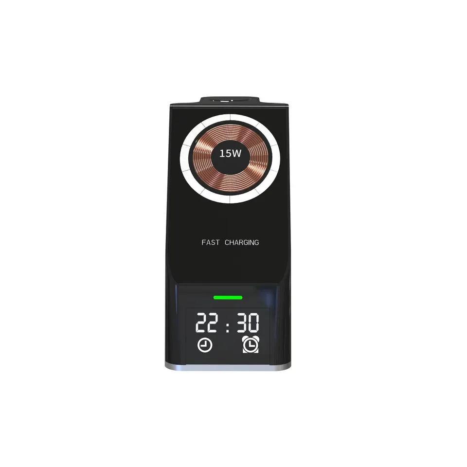 6 In 1 Stand Holder Magnet Wireless Charger Qi 15W Fast Charging Magnetic Wireless Charger For Apple Android Smart Phones