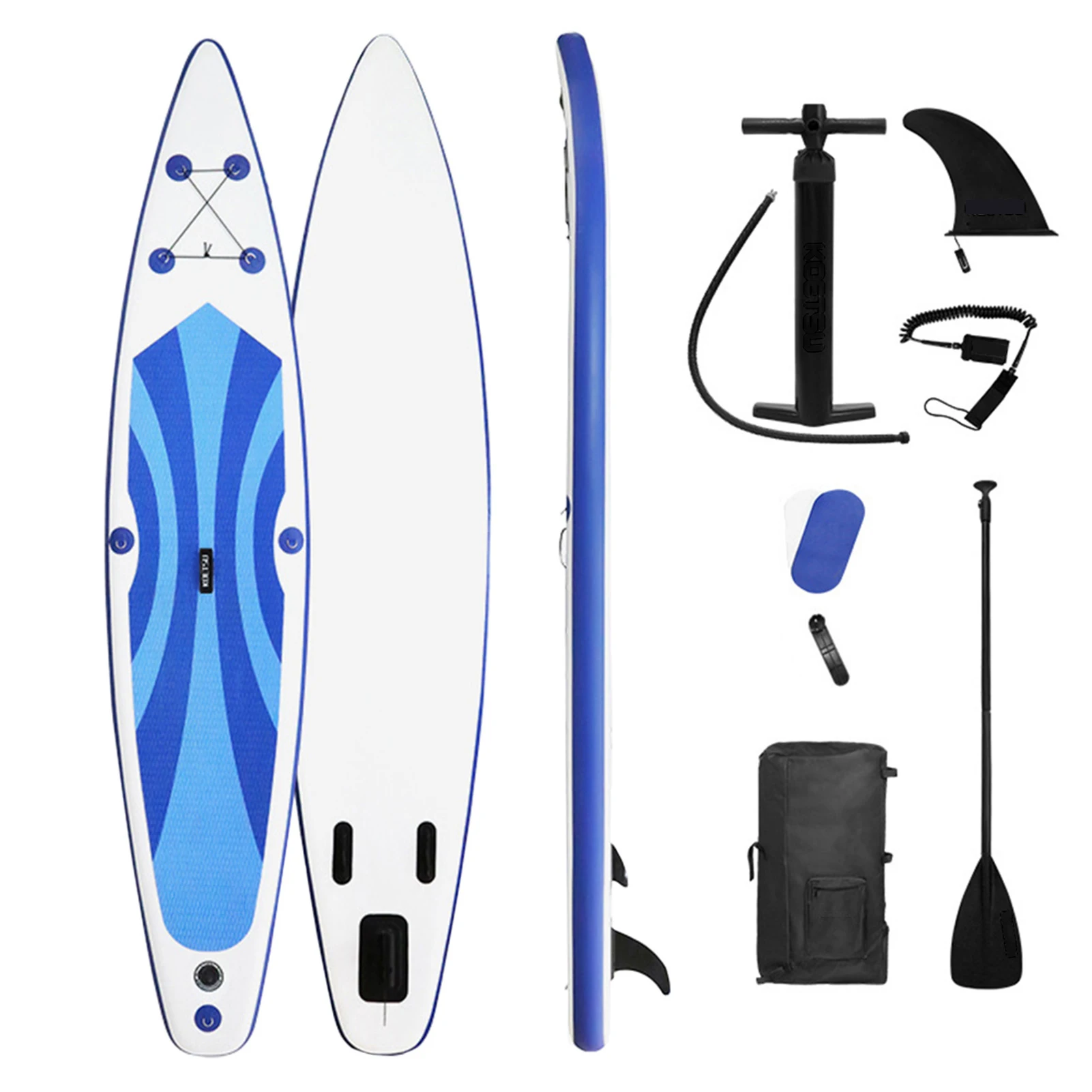 Manufacturers Surf Shop Inflatable Summer Swimming Surfboard Stand Up Non-slip Water Surfboard Surfing Board Combo for Adult