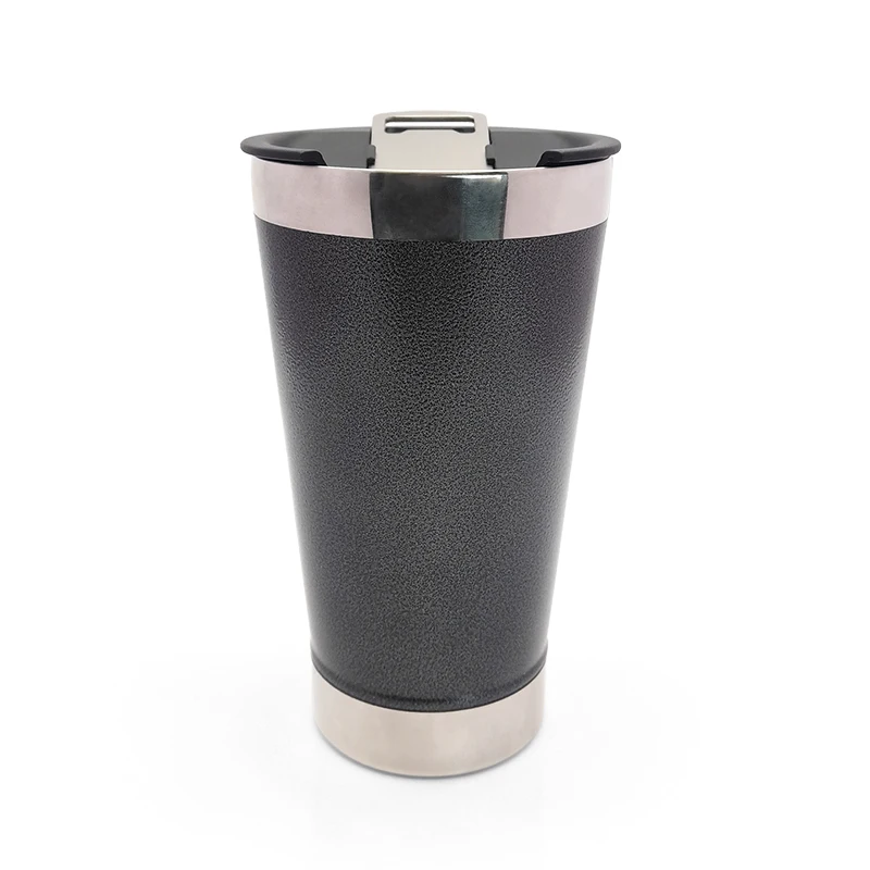 16oz Stanley Vacuum Insulated Wide Mouth Tumbler Beer Cup with opener BPA-Free 18/8 Stainless Steel Copo Termico