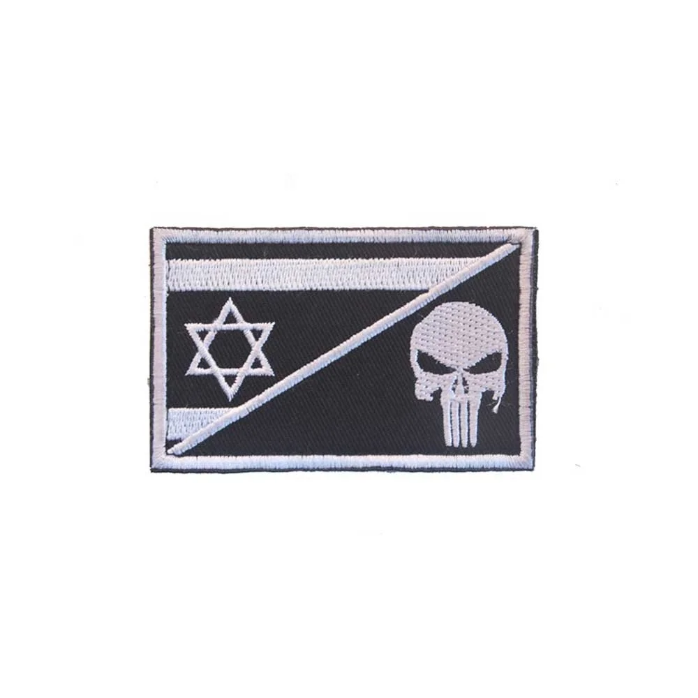 
8*5cm Stock Israel Country Flag Embroidered Patch Badge 