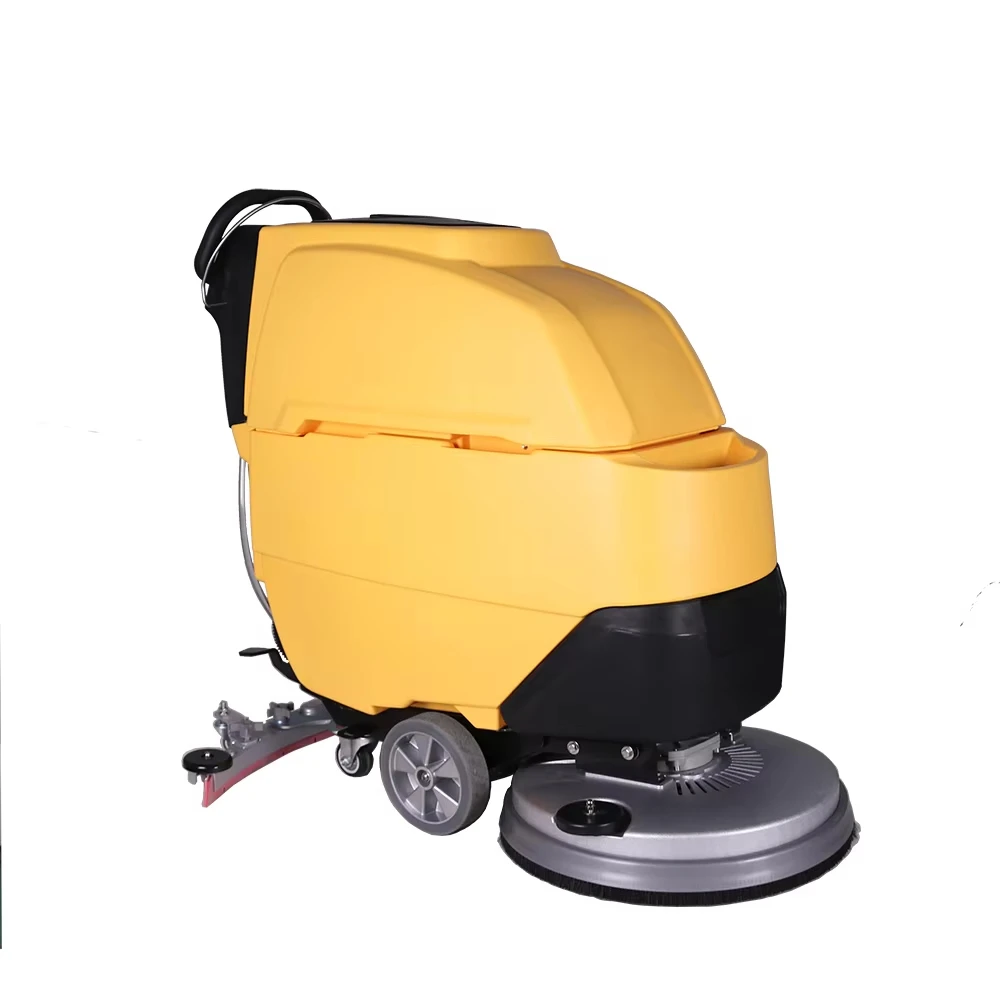 D510 профессиональная машина для чистки пола 50L резервуар воды 400 Вт Тяговый самоходный скребок