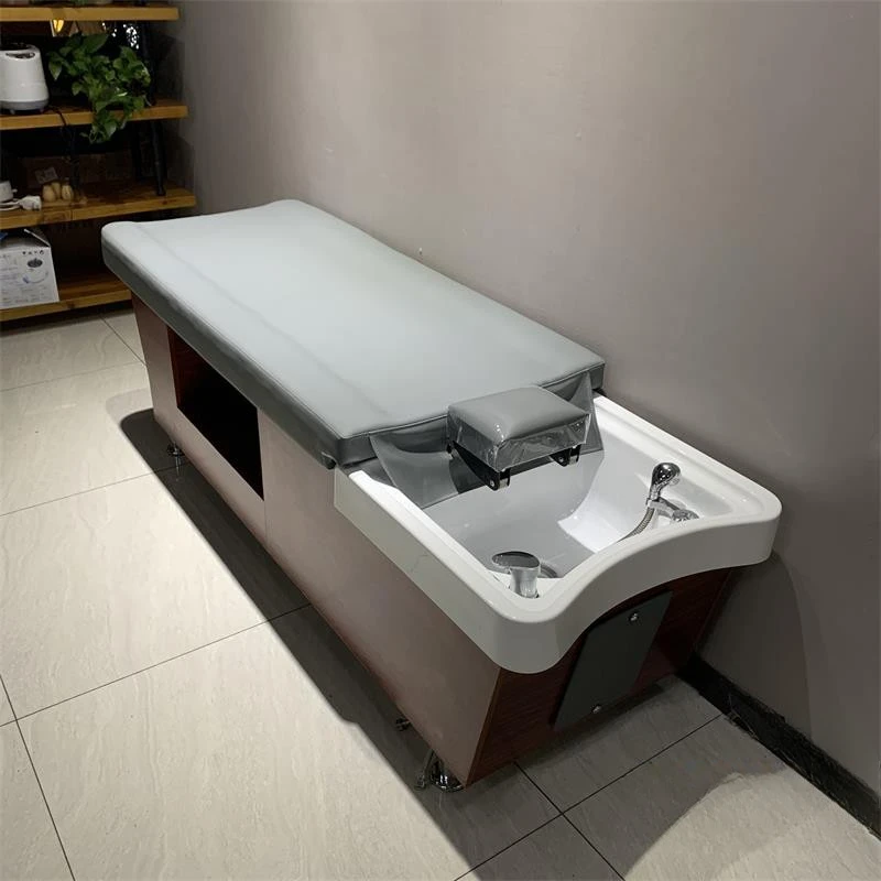Factory direct sales Hair shop special full lying Thai shampoo Multifunctional head Barber shop wash bed