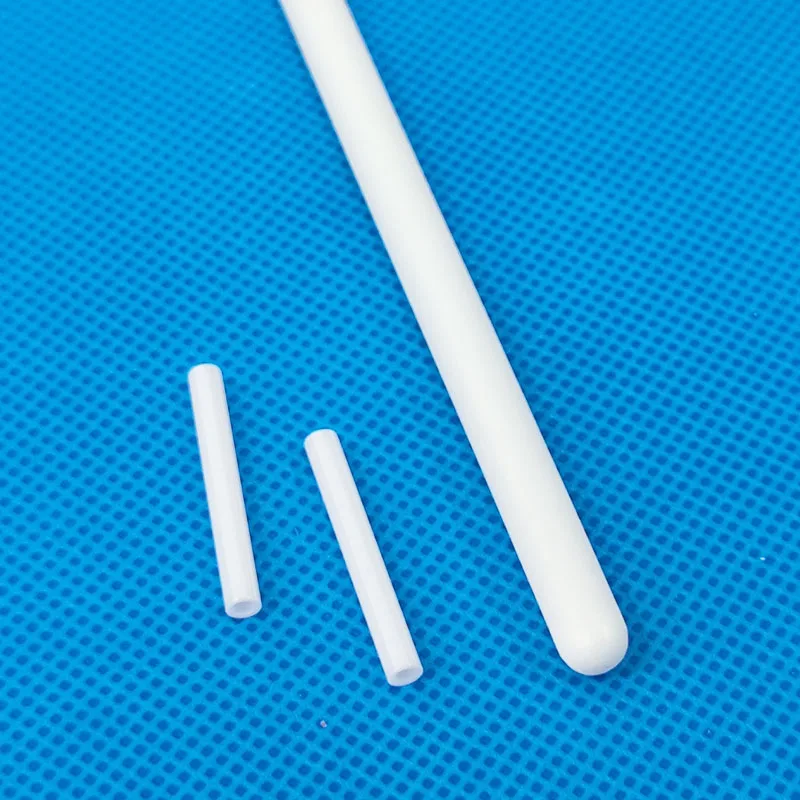 YSZ 8% Mol Yttria Stabilized Zro2 Zirconia Ceramic Pipe with One End Closed COE