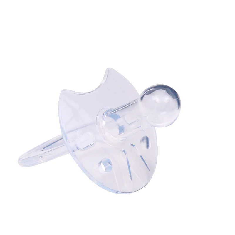 
Pacifier Food-grade Children Pacifier whole Silica gel Flat head Round head Baby placating mouth pacifier in bulk 