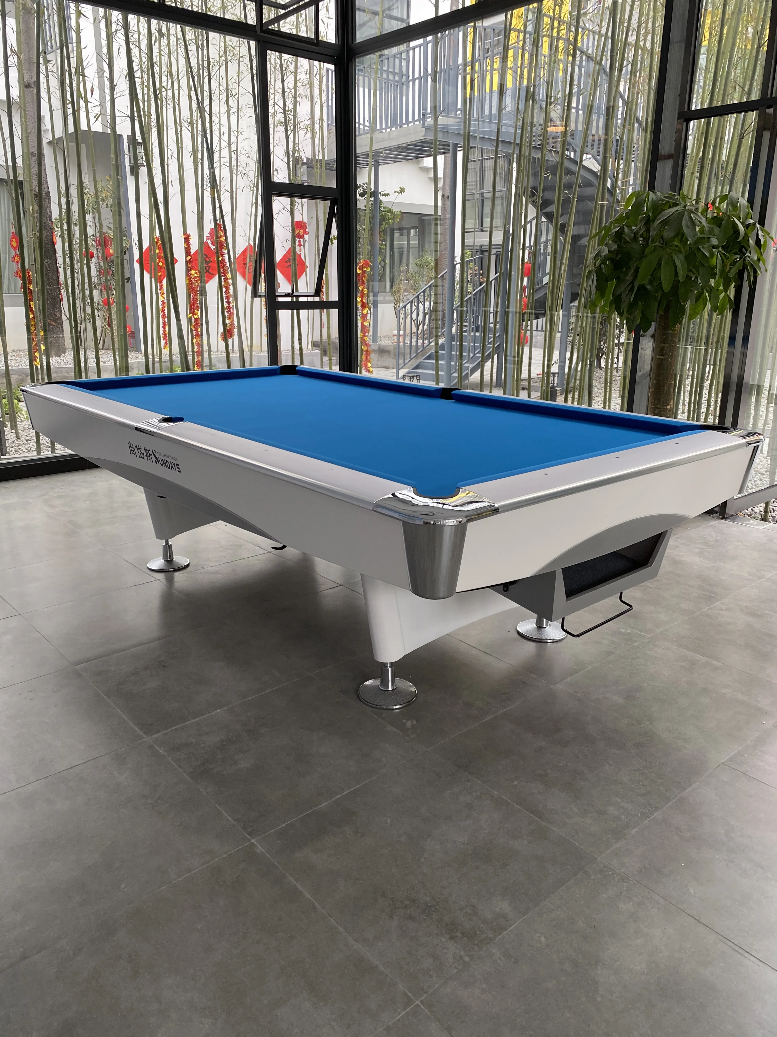 Super billiard table 9ft marble top billiard table for sale outdoor pool table