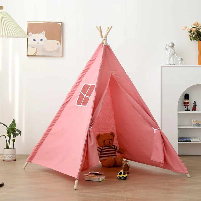 toy tent play tent child children toys gift kids indoor outdoor play cotton canvas toddler tent
