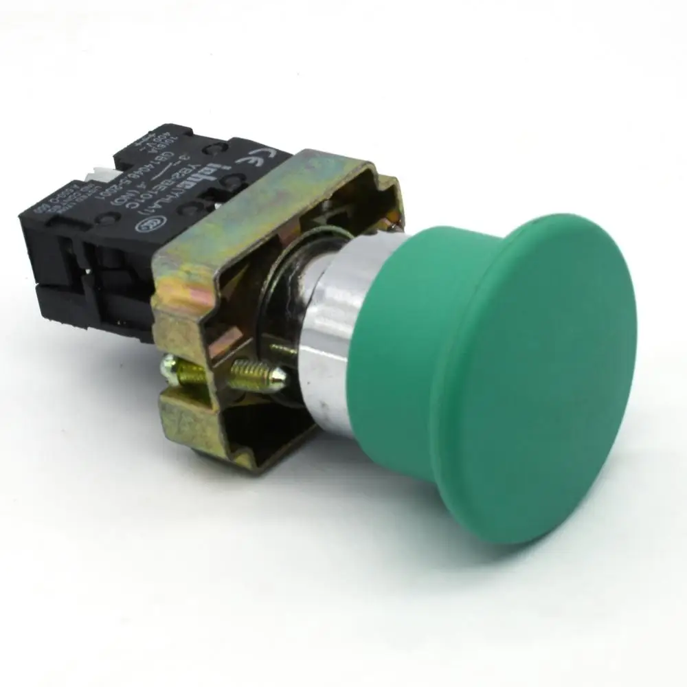 
 XB2(LAY5)-BC42 пружинный возвратный Аварийный кнопочный переключатель с грибовидной головкой  