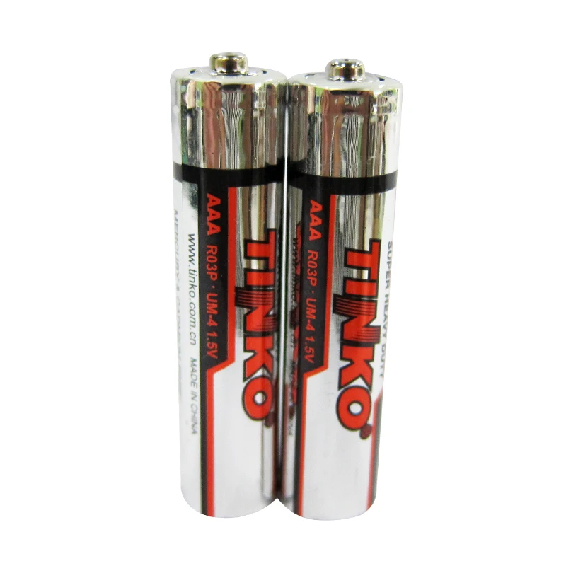 TINKO R03P 1.5V AAA Environment-friendly 8g Zinc chloride  Dry Battery