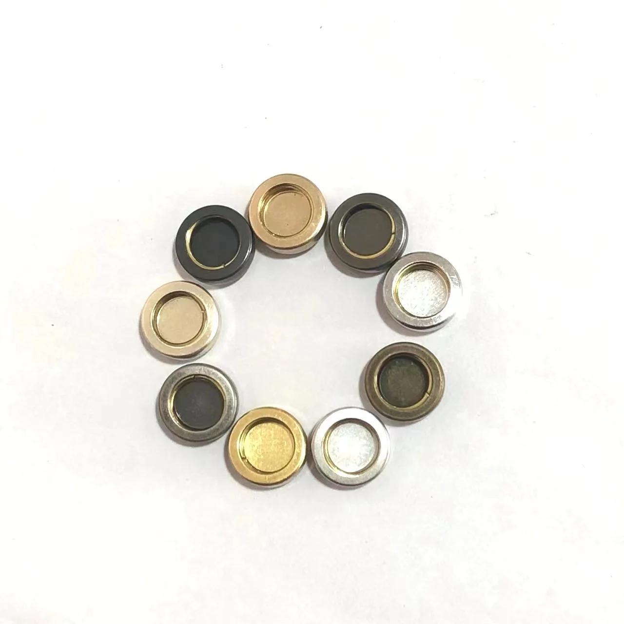501 503 Metal Double-sided Press Snap Button Stud For Garments Jacket Brass Buttons