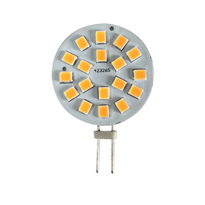 PCB LED G4 Lamp Replacement 12V Pin LED Bulb 30mm Round Disc Lamp