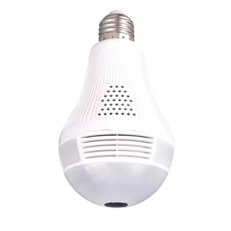 1080P HD Panoramic FishEye 360 Degree Home Security Camera Wireless IP Camera Wifi Light Bulb Camera