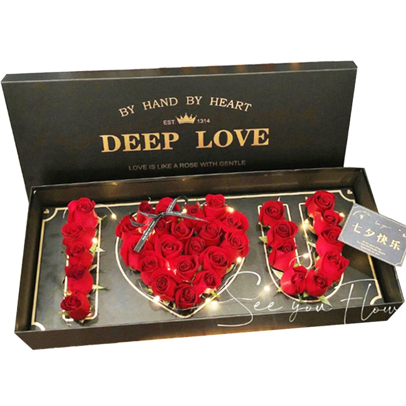 Wedding Popular and Premium Mother days present gift wholesale Artificial Foam/PE Rose Bear For Valentines Day Girlfriend Gifts