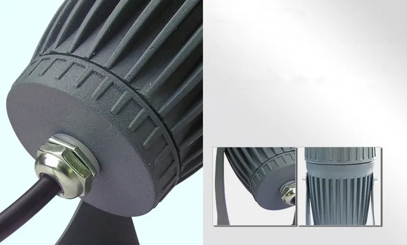 10W LED Spot Lamp Outdoor Projection Light Long Range Spotlight Waterproof