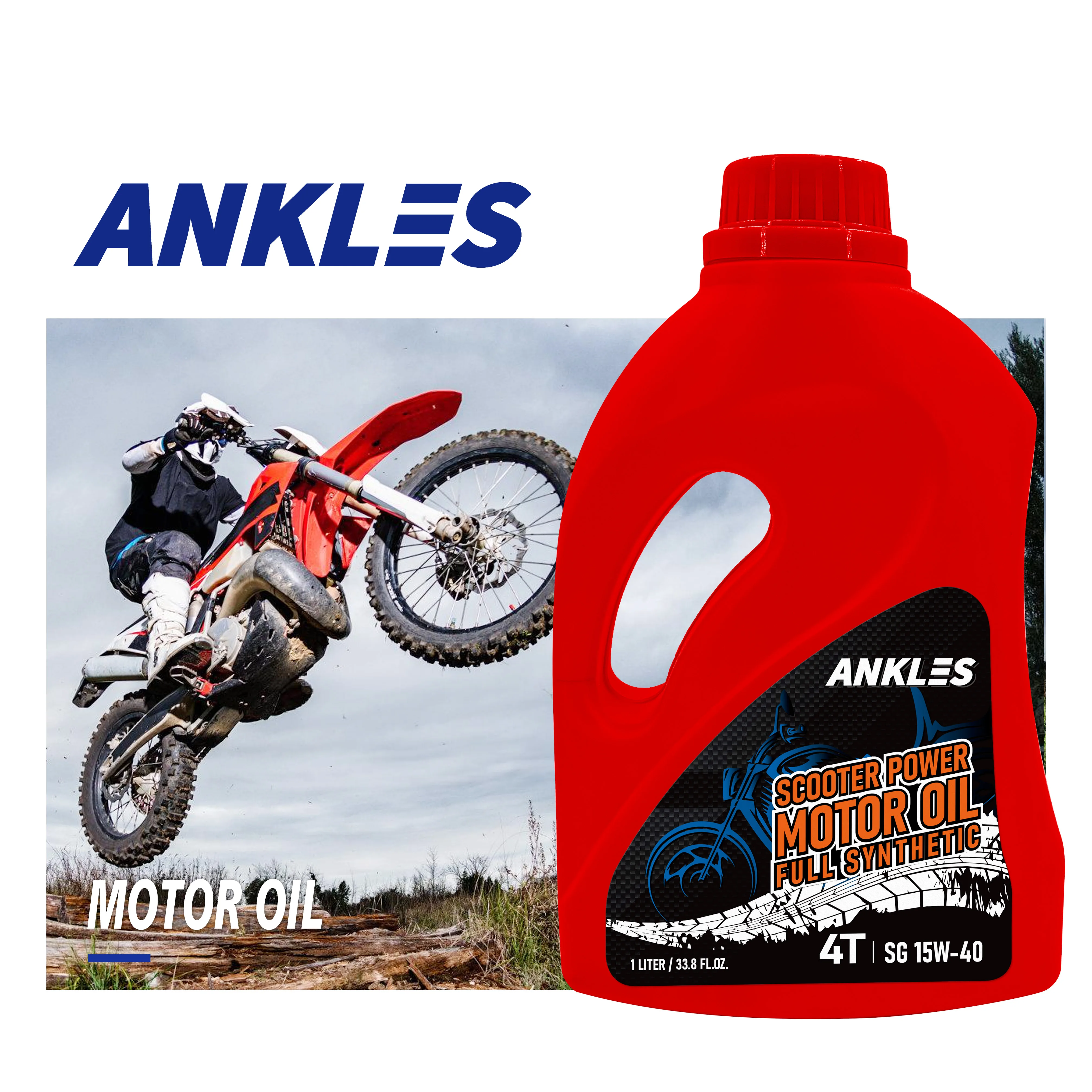 ANKLES SG15W40 OEM Excellent Performance Wholesale 4T Car Motorcycle Engine Lubricating Motor Motorcycle Engine Oil