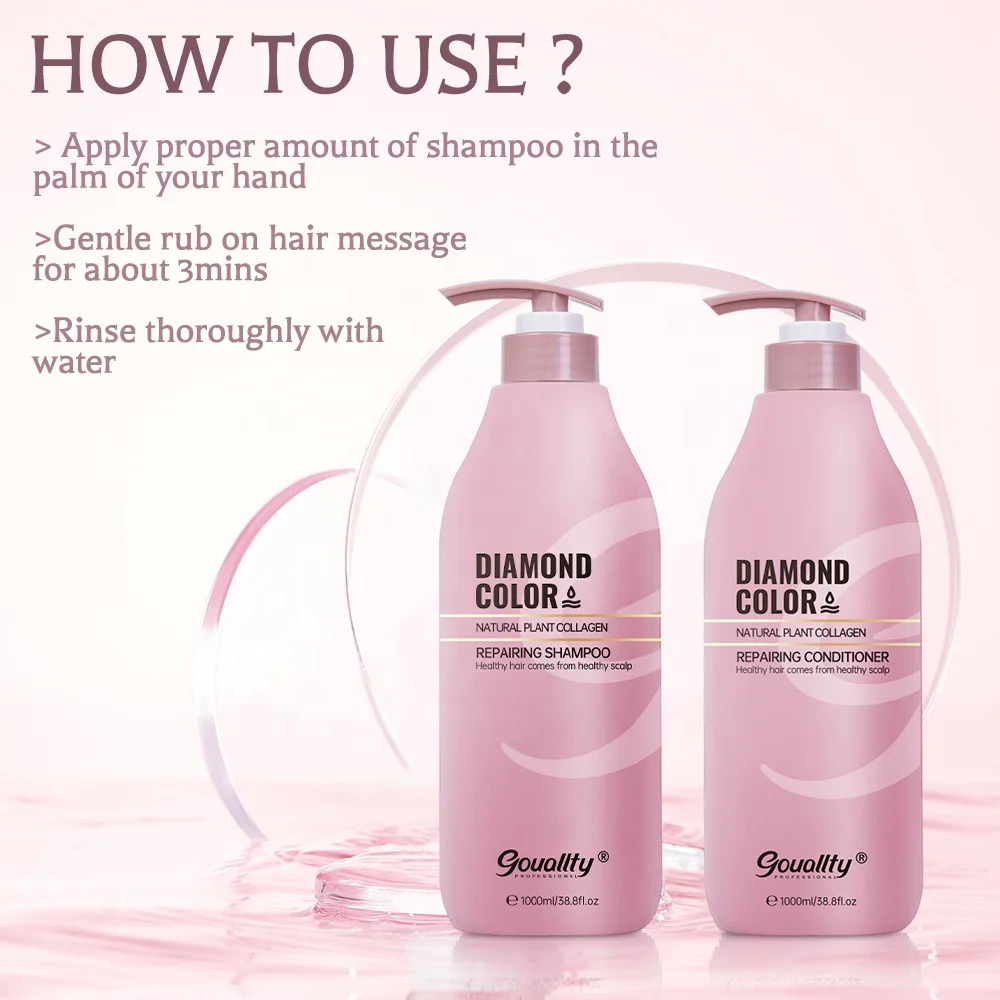 Wholesale thinning hair create volume Bio Cleansing Shampoo Thickening Conditioner Duo Set