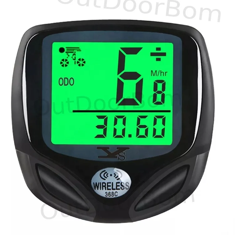 Waterproof Cycle Computer Wireless Travel Odometer Speedometer For Bicycle Cycling Computer