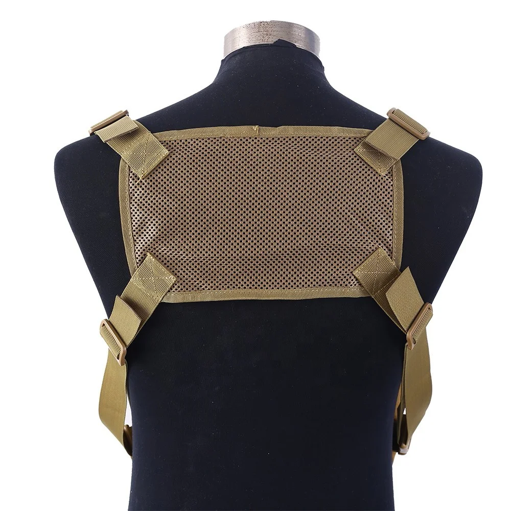 Multifunctional Streetwear Men Bag Tactical Molle Vest Hip Hop Style Cross body Chest Bags Packs for Outdoor Cycling Riding