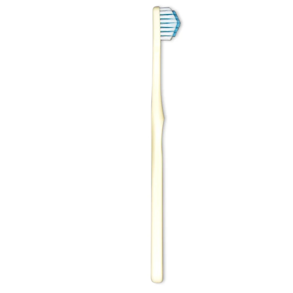 Japanese private label pyramid-shape modern plastic toothbrush