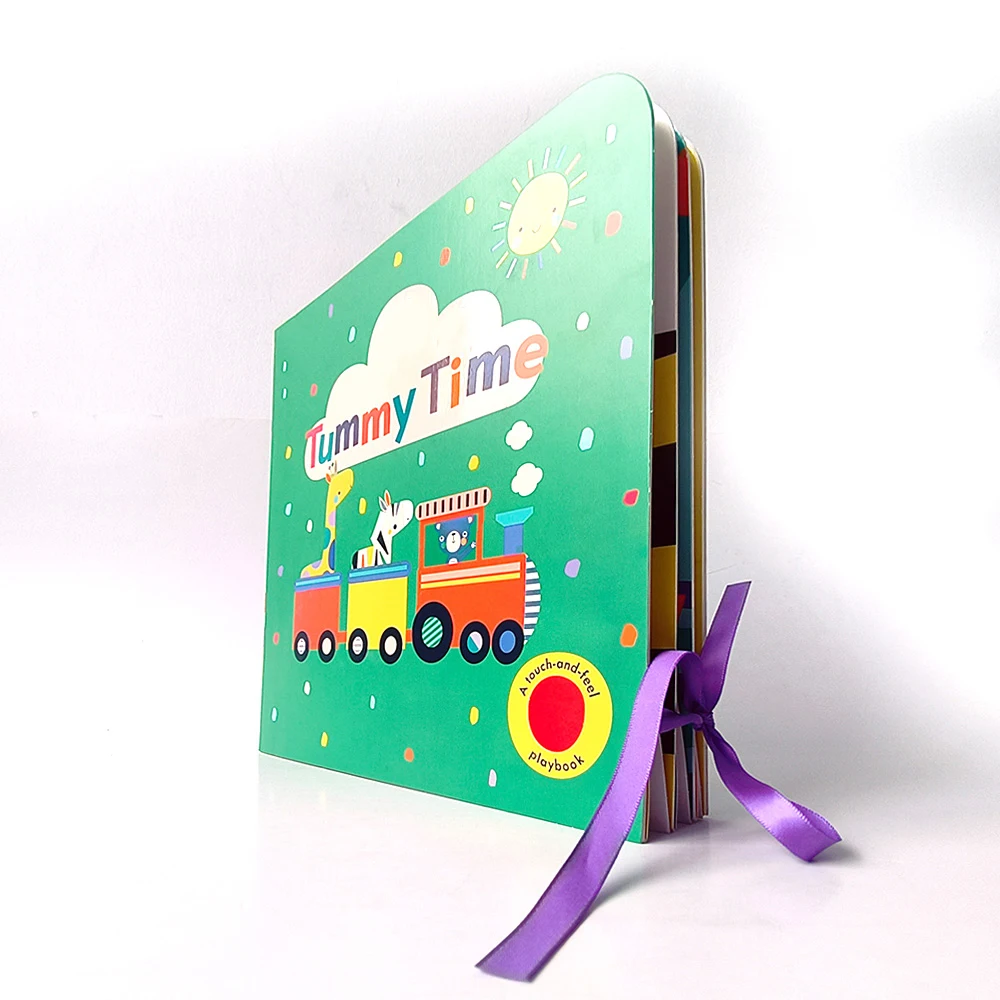 Children books custom printing Children Enlightenment baby touch kindergarten Education books