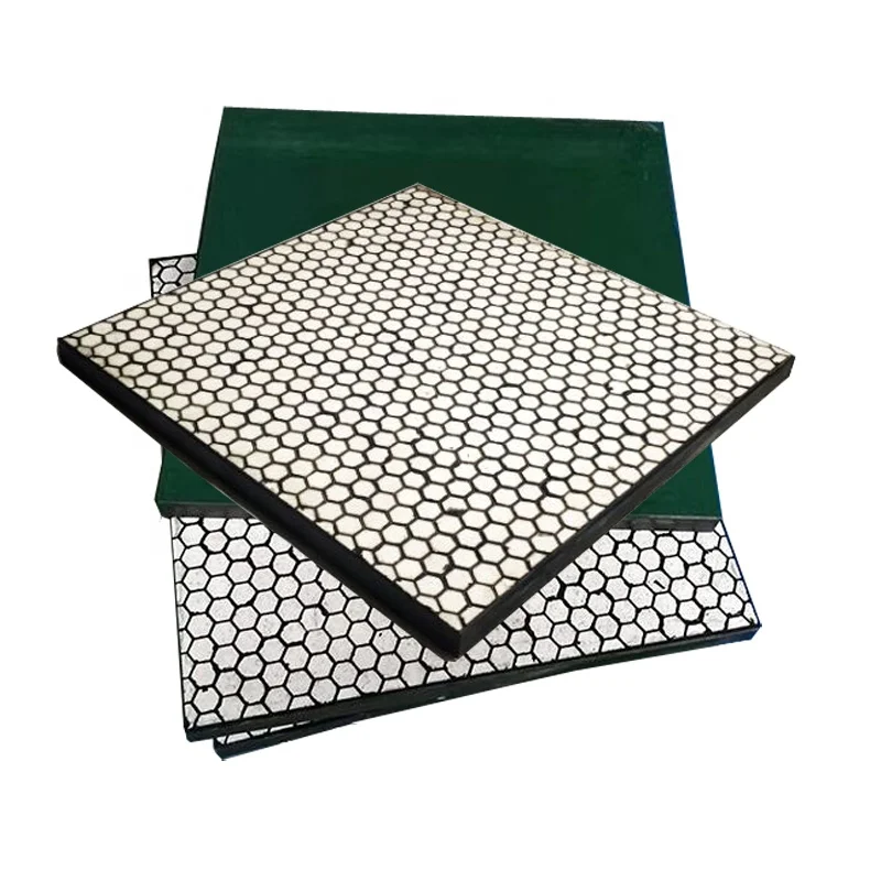 Ceramic Wear Lining Rubber Back Ceramic Liner