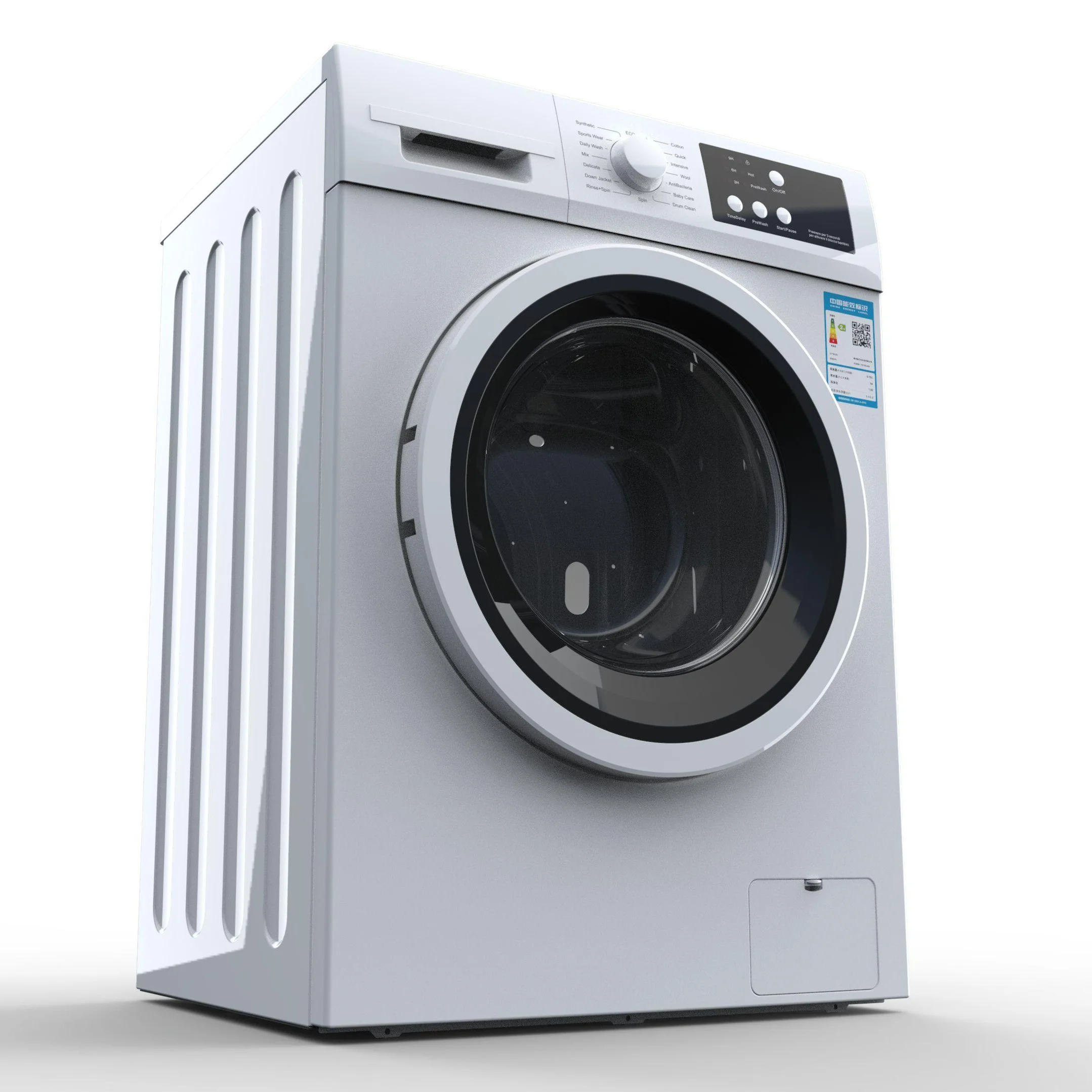Cheap Clothes Fully Automatic Front Loading Drum Washing Machine And Dryer Combo 8Kg Washing Machine