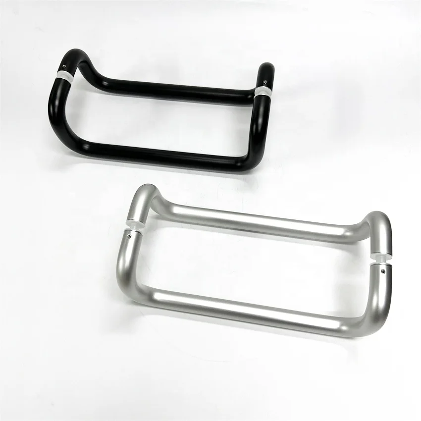 Back To Back Aluminium Offset Door Pull Handle