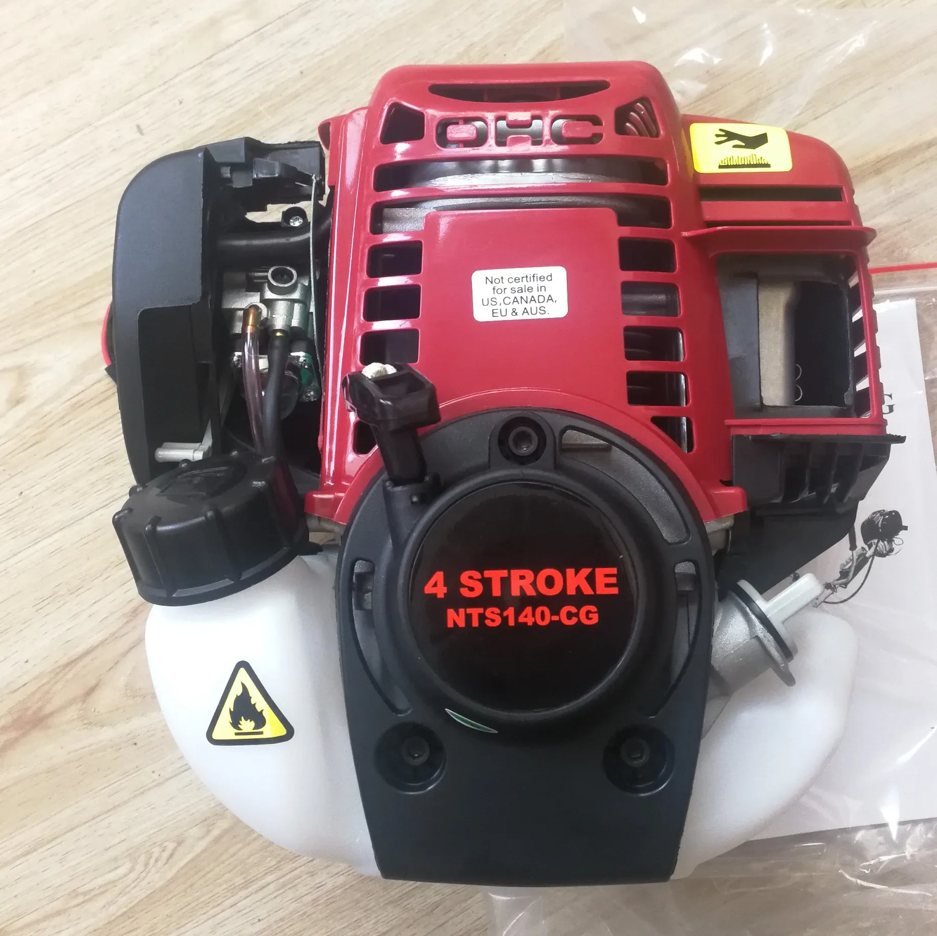 4 Stroke Petrol Brush Cutter Chinese Manufacturer GX35 Engine Power Brush Cutter For Sale