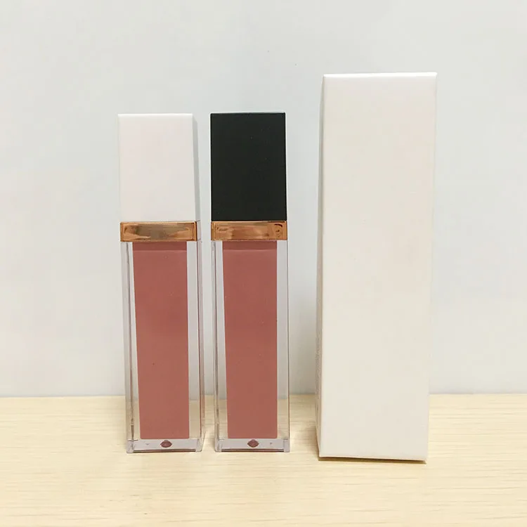 
50 pieces with logo print lip gloss shiny glitter shimmer lipgloss ready to ship 