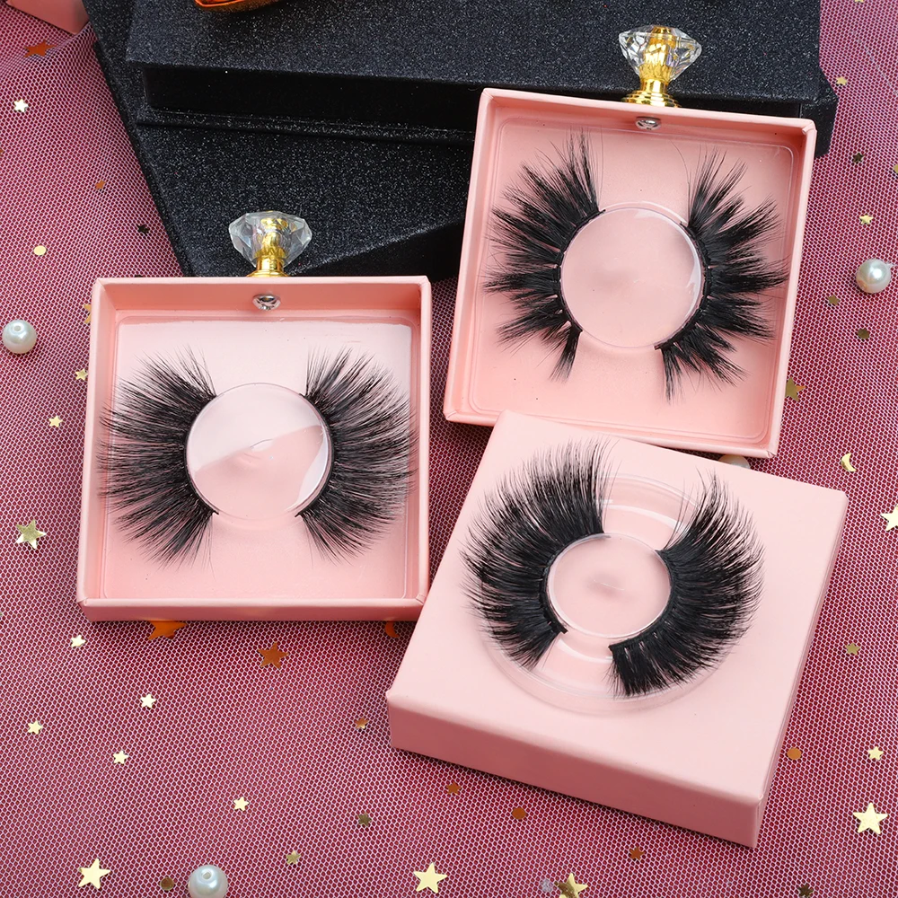 Customized Box Private Label Factory Price Silk Eyelash Production Vegan 3d Silk Eyelashes