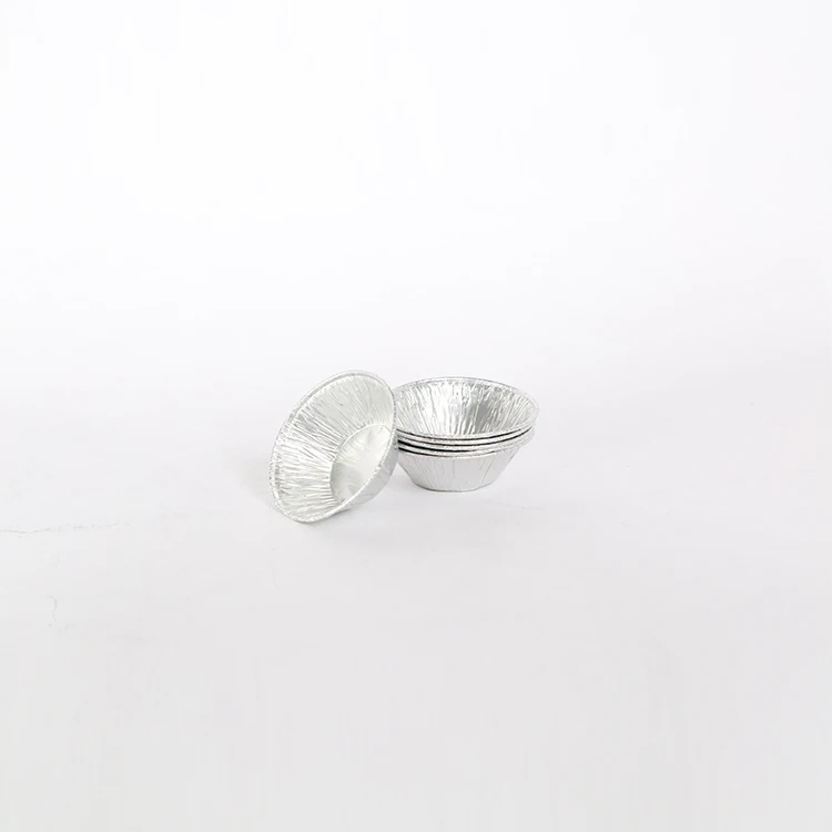 Spot Wholesale Molds Aluminium Foil Egg Tart Shell Cup Base For Food Baking
