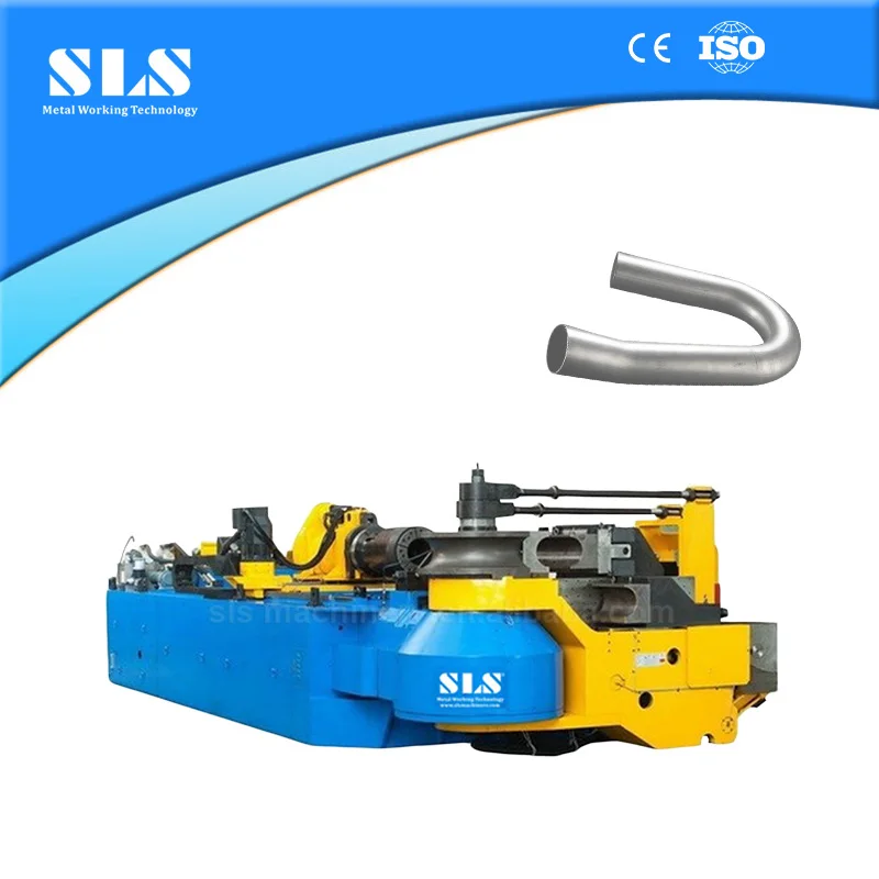Large Radius Up to OD 219mm Big Tube Automated Bender, Industrial Huge Heavy Duty Pipe Bending Machine for Shipyard