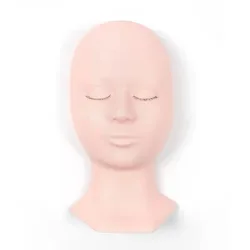 Professional Practice Mannequin Head For Lashes Extension Lash Mannequin Heads Removable Eyelids