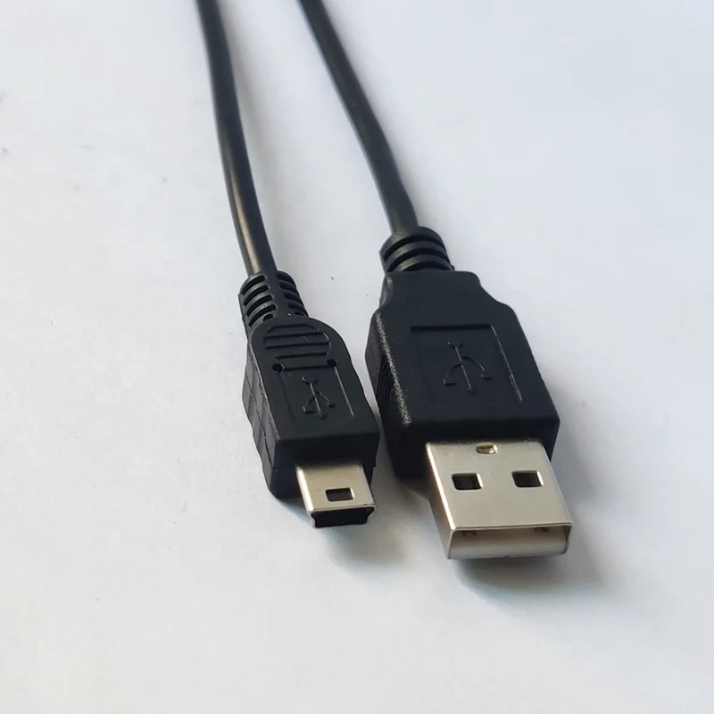 
USB 2.0 Certified 480Mbps Type A Male to USB MINI 5PIN B Cable 0.8meters 